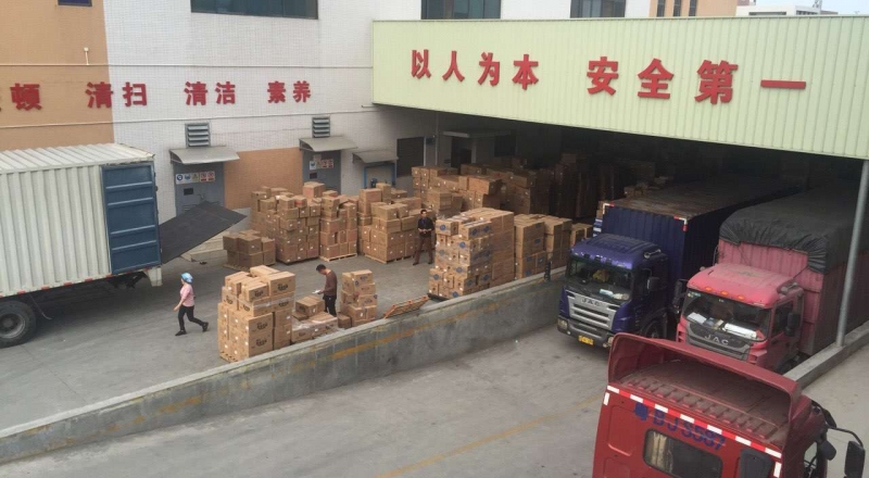 裝車現(xiàn)場
